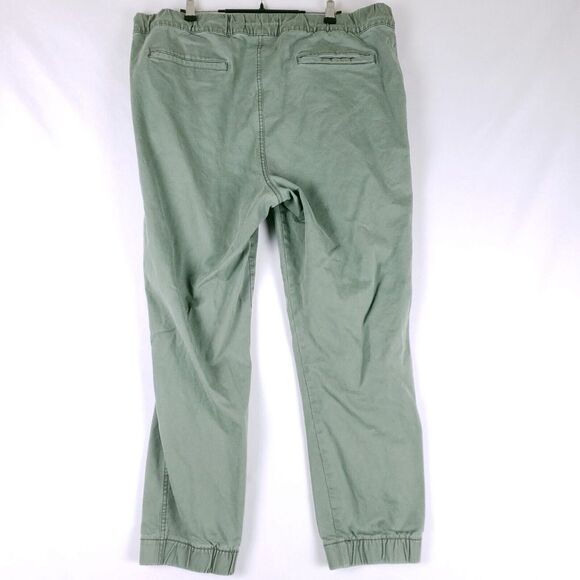 Old Navy Modern Jogger Pants Mens XL Green Elastic Cuff Gorpcore Activewear - Picture 7 of 10